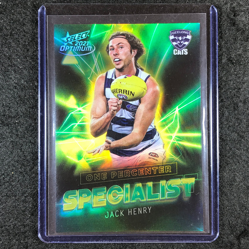 2021 Select AFL Optimum JACK HENRY Specialist 05/80 #S42