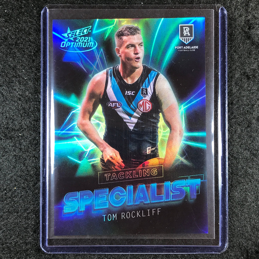 2021 Select AFL Optimum TOM ROCKLIFF Tackling Specialist 61/80 #73