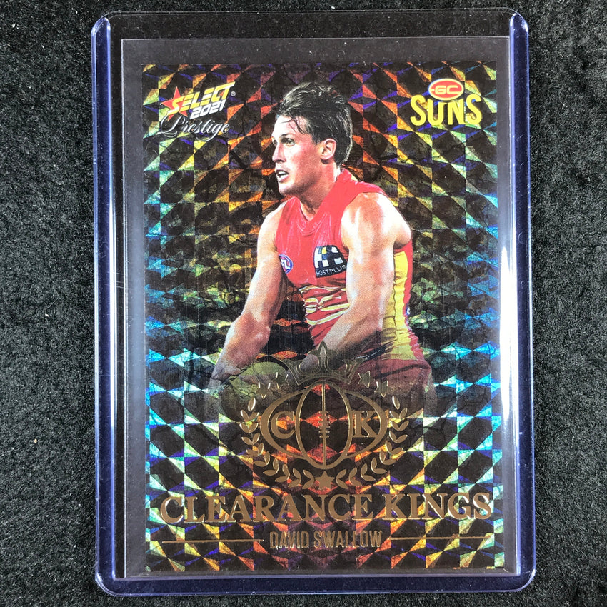 2021 Select AFL Prestige DAVID SWALLOW Clearance Kings 113/120 #35
