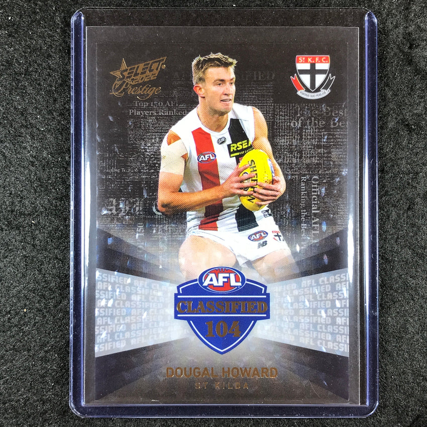 2022 Select AFL Prestige DOUGAL HOWARD Classified 44/60 #104