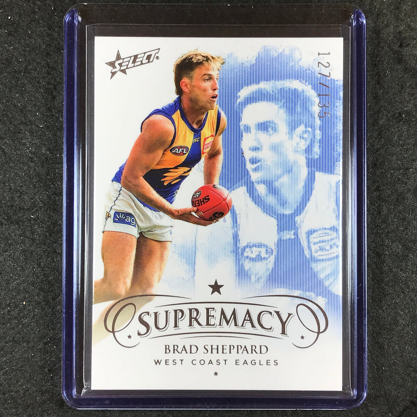 2021 Select AFL Supremacy BRAD SHEPPARD Base 127/135 #102