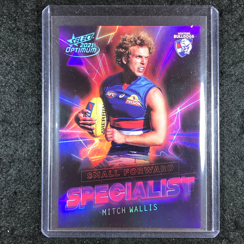 2021 Select AFL Optimum MITCH WALLIS Specialist Small Forward 79/80