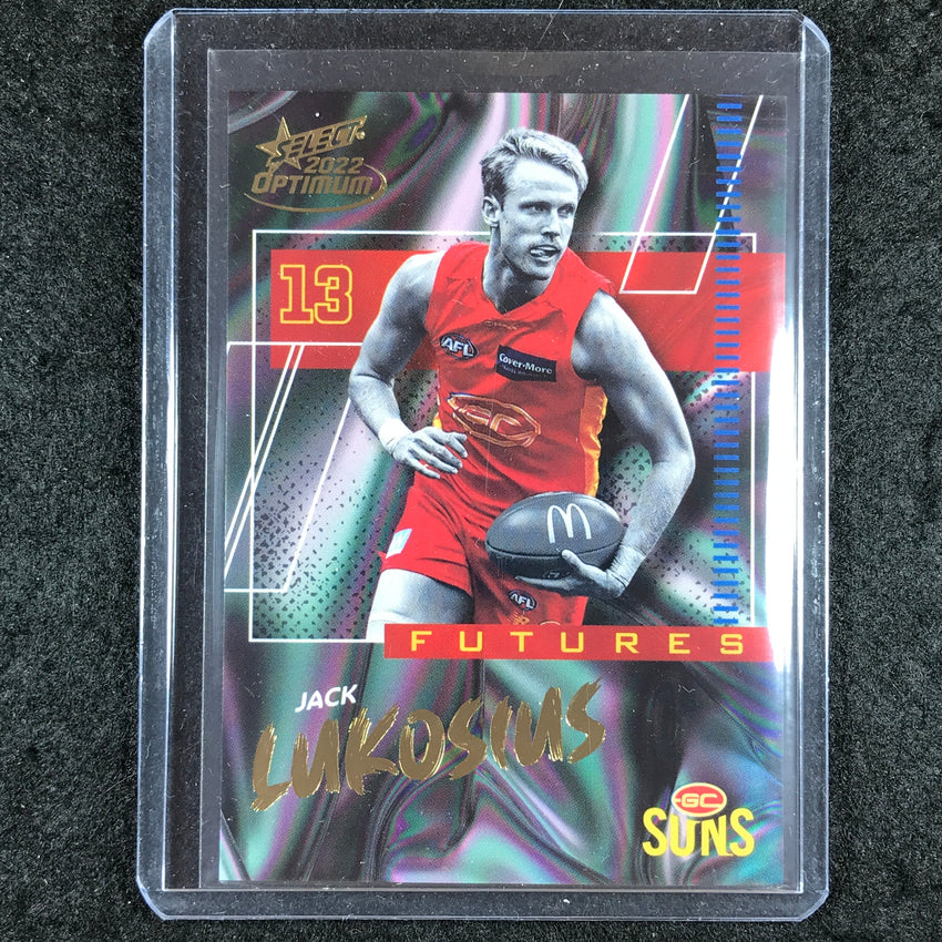 2022 Select AFL Optimum JACK LUKOSIUS Futures 74/95