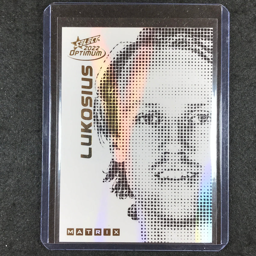 2022 Select AFL Optimum JACK LUKOSIUS Matrix 39/80