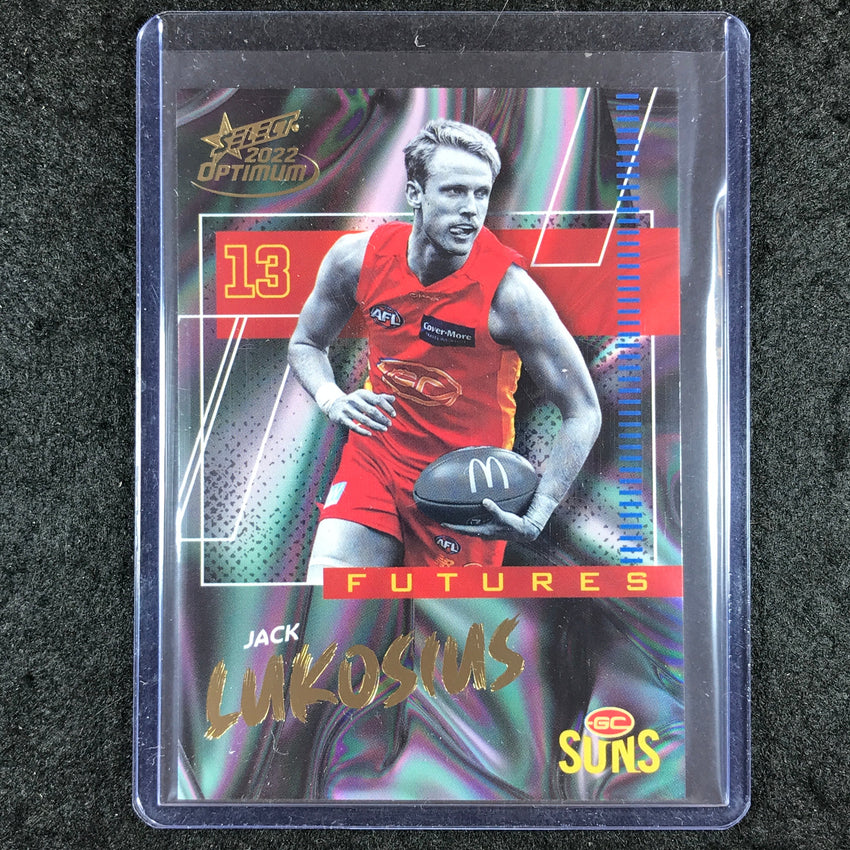 2022 Select AFL Optimum JACK LUKOSIUS Futures 34/95