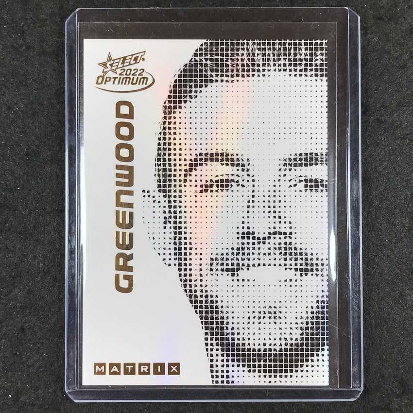 2022 Select AFL Optimum HUGH GREENWOOD Matrix 13/80