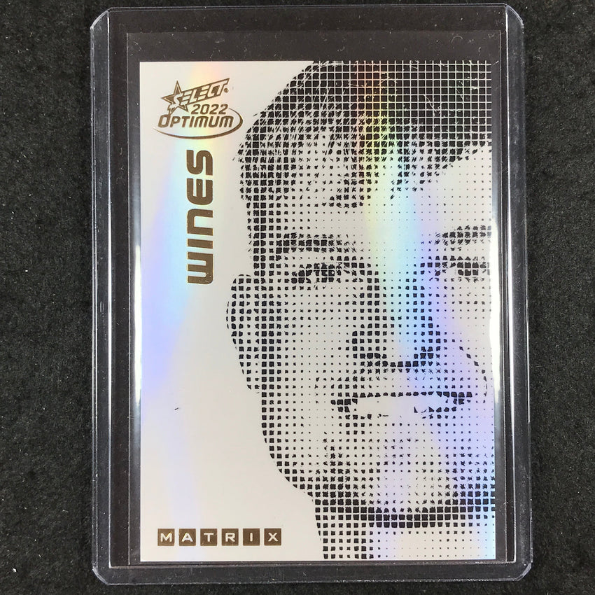 2022 Select AFL Optimum OLLIE WINES Matrix 58/80