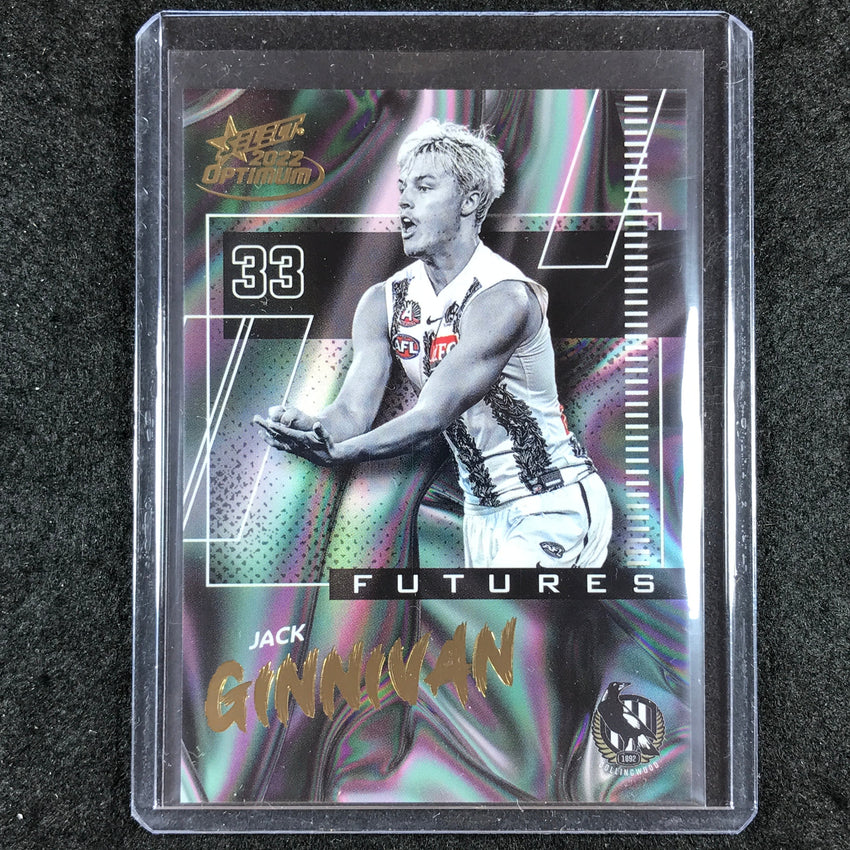 2022 Select AFL Optimum JACK GINNIVAN Futures 33/95