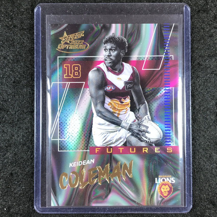 2022 Select AFL Optimum KEIDEAN COLEMAN Futures 79/95