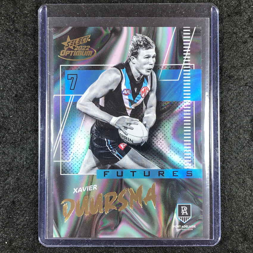 2022 Select AFL Optimum XAVIER DUURSMA Futures 29/95