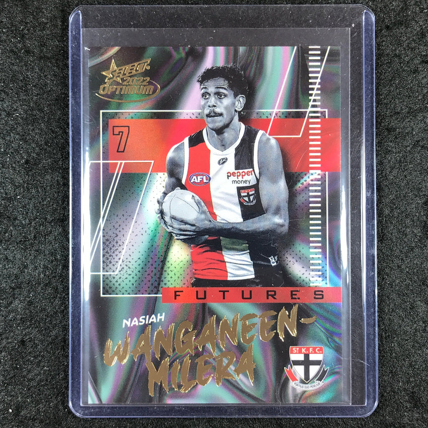 2022 Select AFL Optimum NASIAH WANGANEED-MILERA Futures 64/95