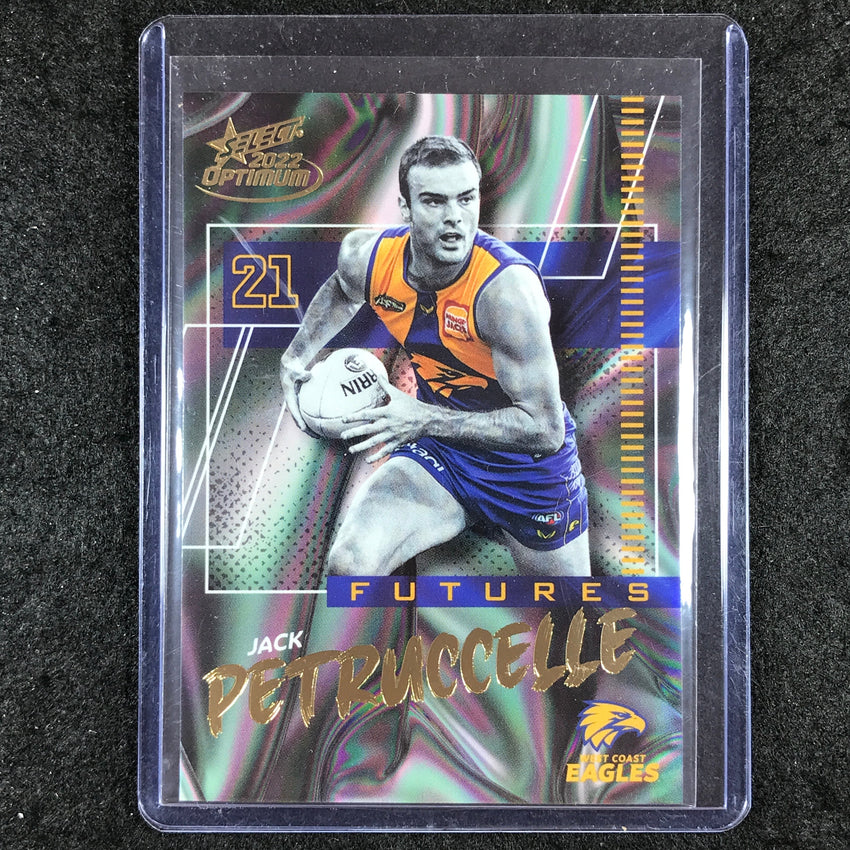 2022 Select AFL Optimum JACK PETRUCCELLE Futures 05/95