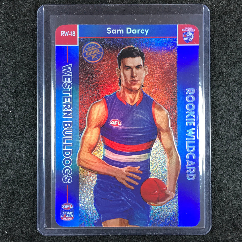2023 Teamcoach AFL SAM DARCY Rookie Wildcard RW-18
