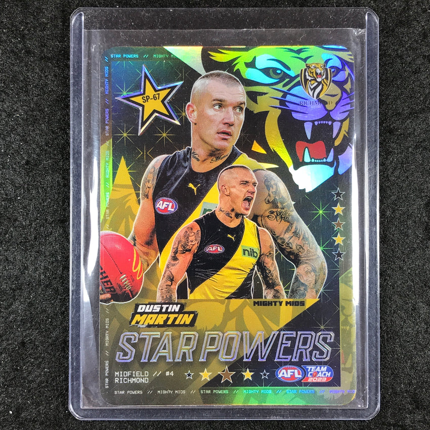 2023 Teamcoach AFL DUSTIN MARTIN Star Powers Mighty Mids SP-67