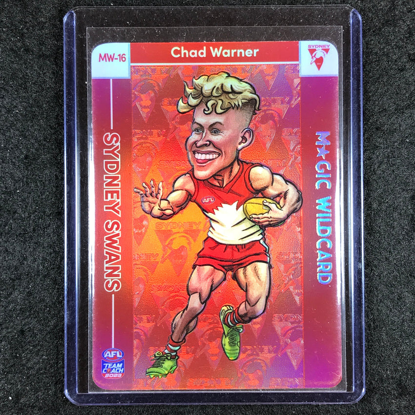 2023 Teamcoach AFL CHAD WARNER Magic Wildcard MW-16