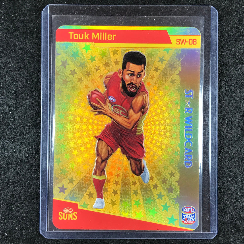 2022 Teamcoach AFL TOUK MILLER Star Wildcard SW-08