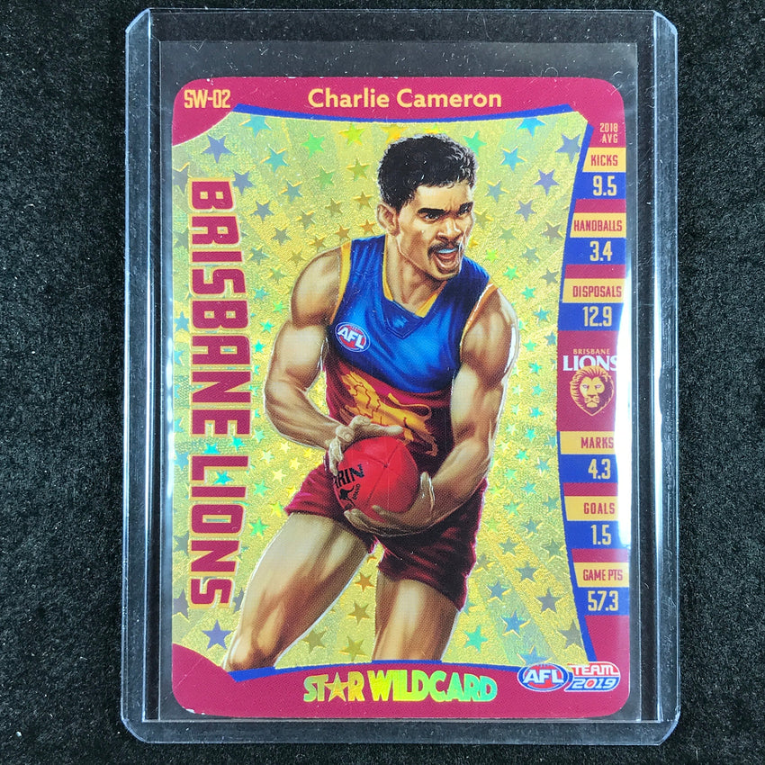 2019 Teamcoach AFL CHARLIE CAMERON Star Wildcard SW-02