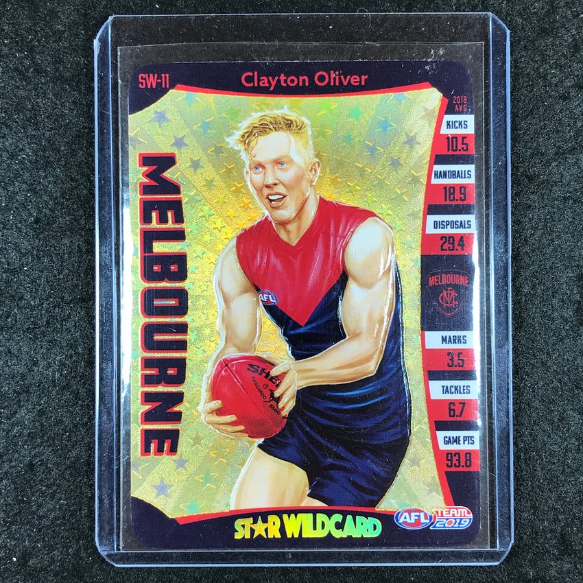 2019 Teamcoach AFL CLAYTON OLIVER Star Wildcard SW-11
