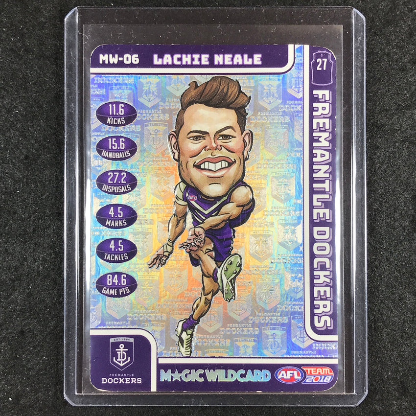 2018 Teamcoach AFL LACHIE NEALE Magic Wildcard MW-06