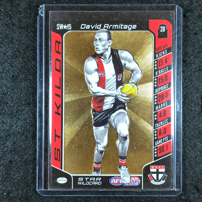 2016 Teamcoach AFL DAVID ARMITAGE Star Wildcard SW-15