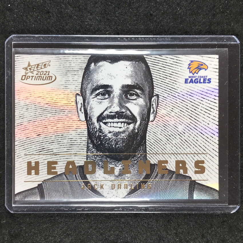 2021 Select AFL Optimum JACK DARLING Headliners 06/95