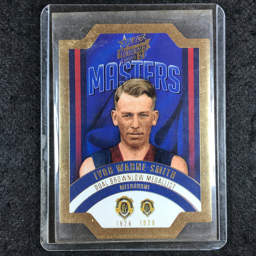 2015 Select AFL Honours 2 IVOR WARNE-SMITH The Masters Die Cut 75/300