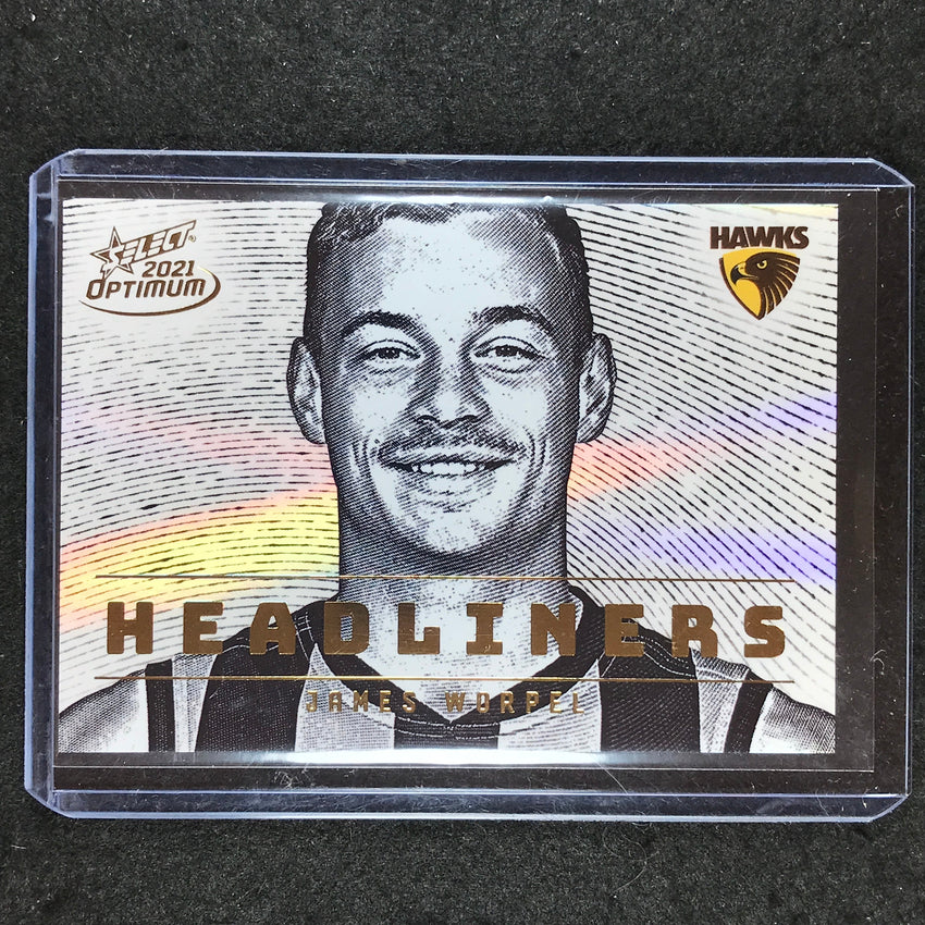 2021 Select AFL Optimum JAMES WORPEL Headliners 86/95