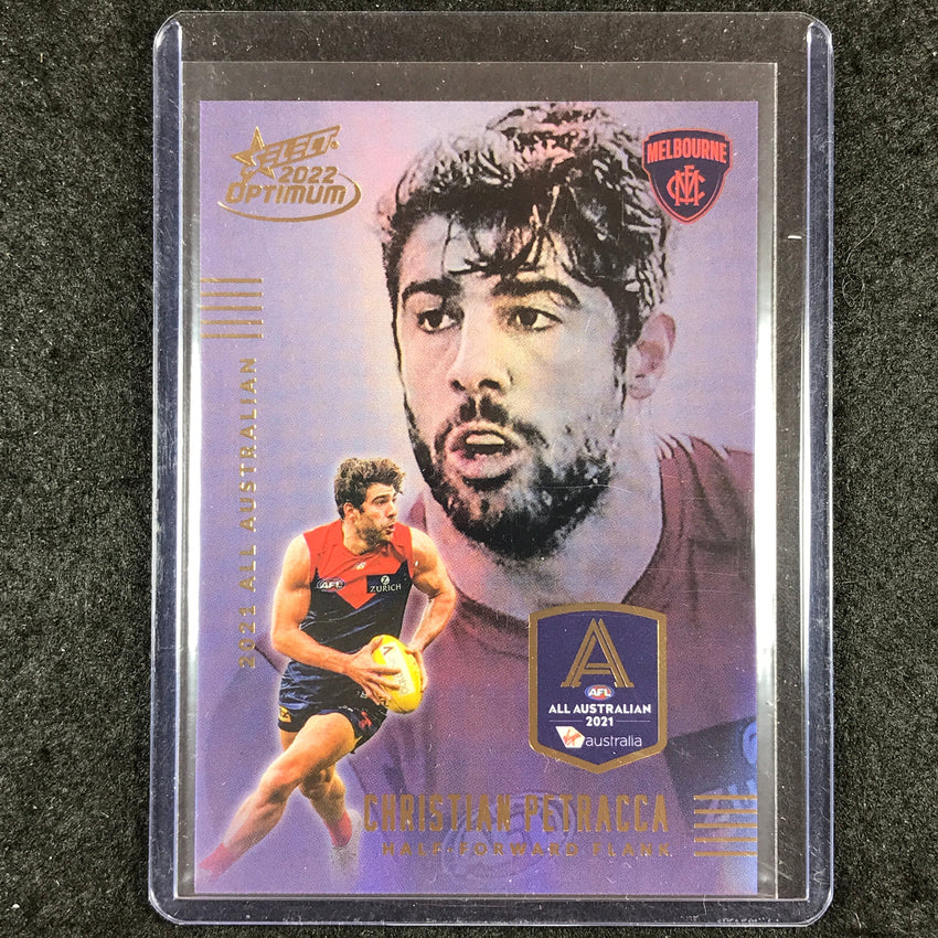 2022 Select AFL Optimum CHRISTIAN PETRACCA 2021 All Australian 30/80
