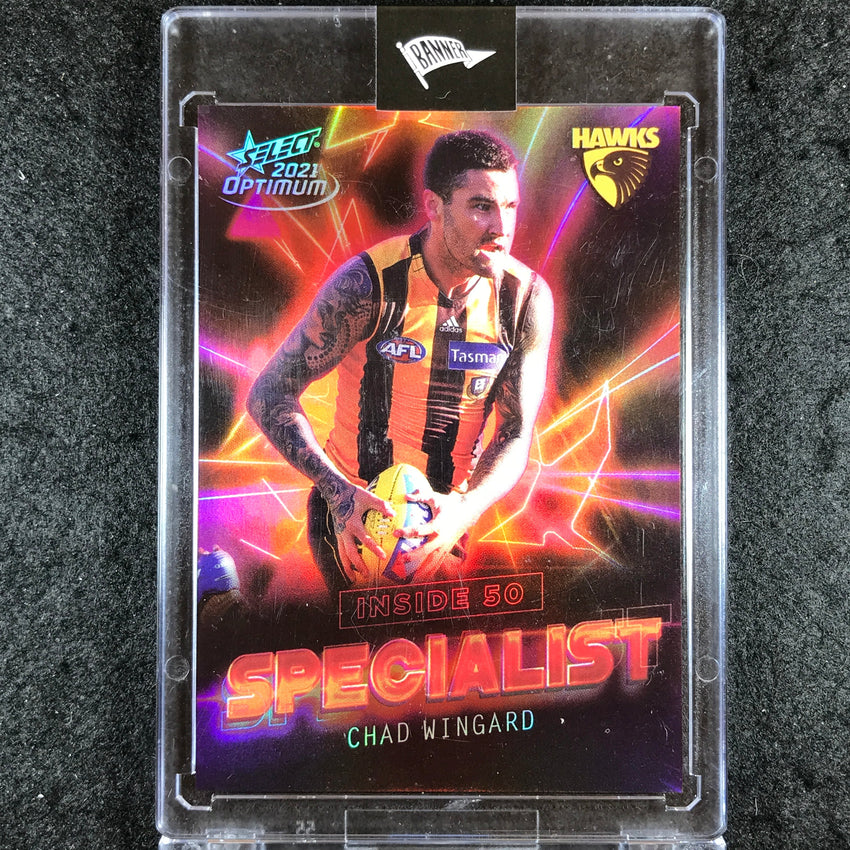 2021 Select AFL Optimum CHAD WINGARD Specialist Inside 50 03/80