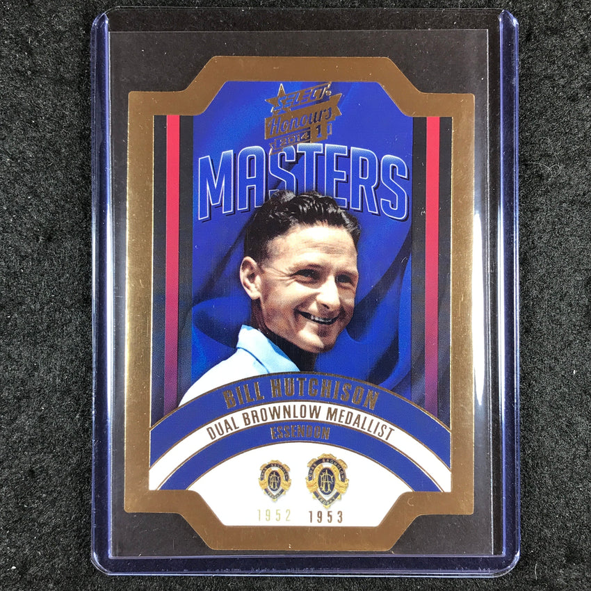 2015 Select AFL Honours 2 BILL HUTCHINSON The Masters Die Cut MBM8 68/300