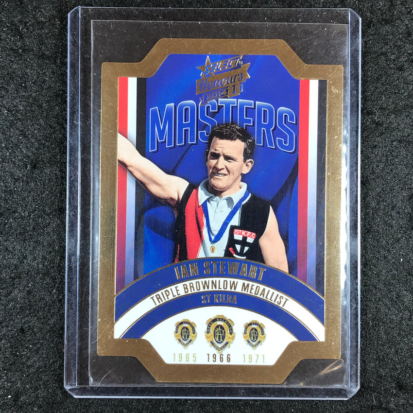 2015 Select AFL Honours 2 IAN STEWART The Masters Die Cut MBM5 28/300