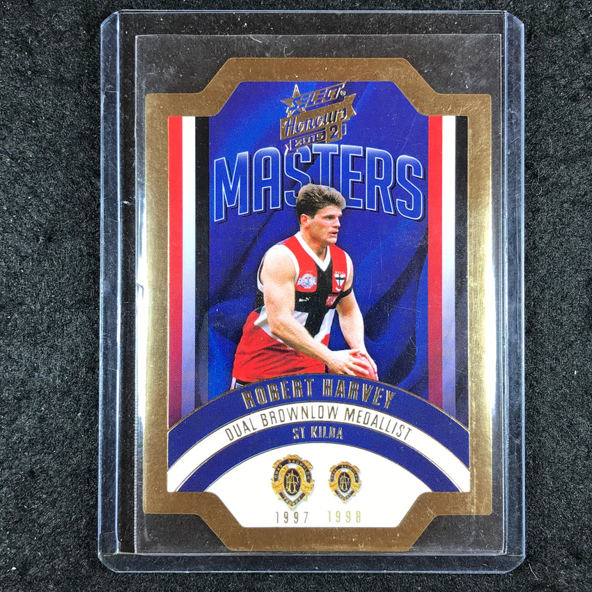 2015 Select AFL Honours 2 ROBERT HARVEY The Masters Die Cut MBM29 14/300