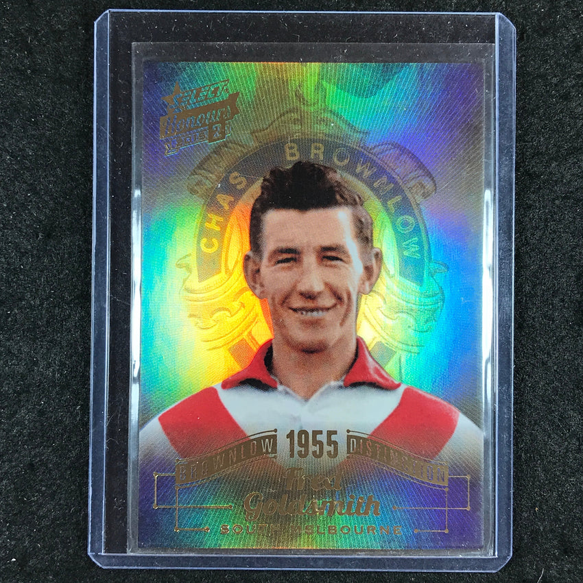 2015 Select AFL Honours 2 FRED GOLDSMITH Brownlow Distinction BD33 87/200