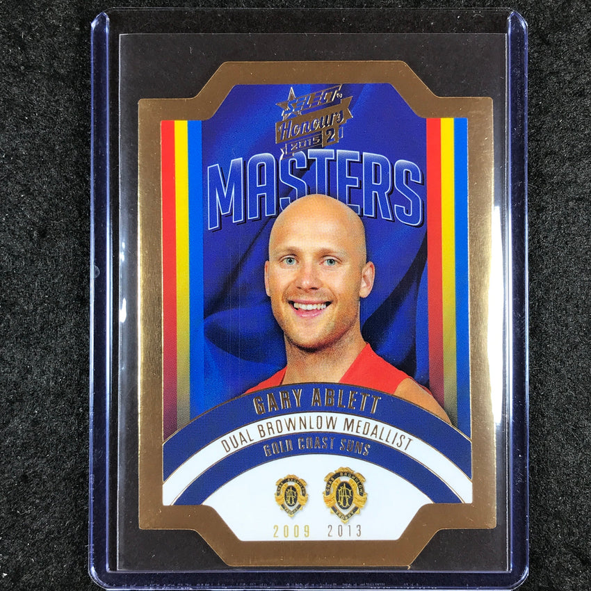 2015 Select AFL Honours 2 GARY ABLETT JNR The Masters Die Cut MBM32 275/300