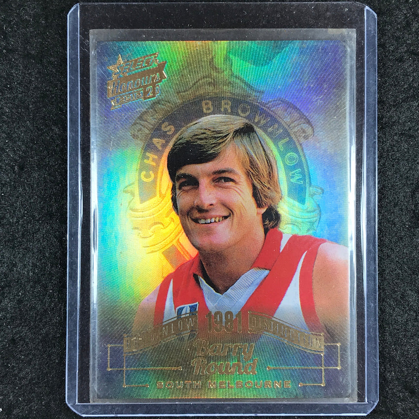 2015 Select AFL Honours 2 BARRY ROUND Brownlow Distinction BD62 74/200