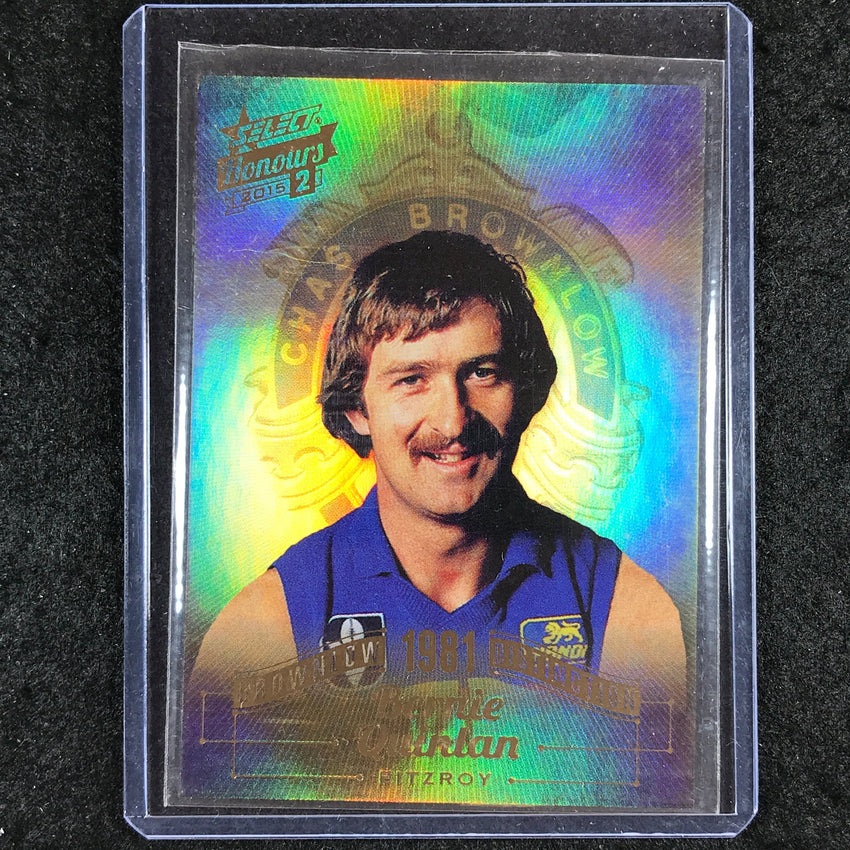 2015 Select AFL Honours 2 BERNIE QUINLAN Brownlow Distinction BD61 192/200