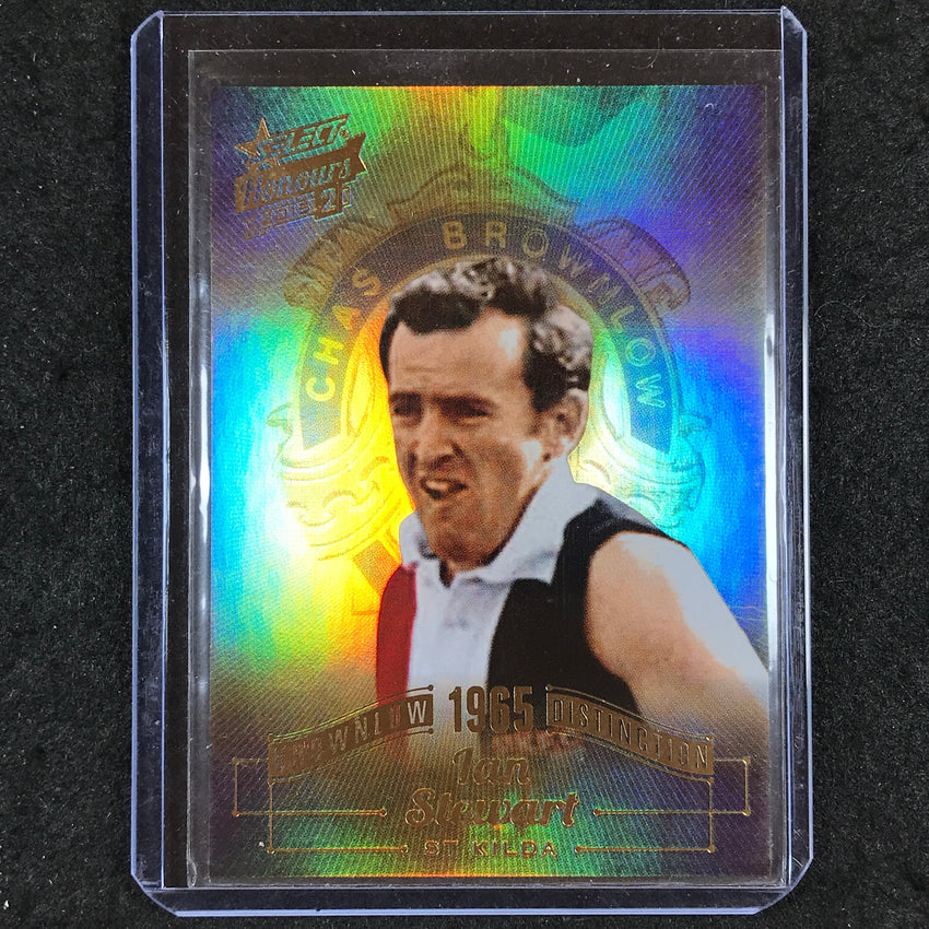 2015 Select AFL Honours 2 IAN STEWART Brownlow Distinction BD44 22/200