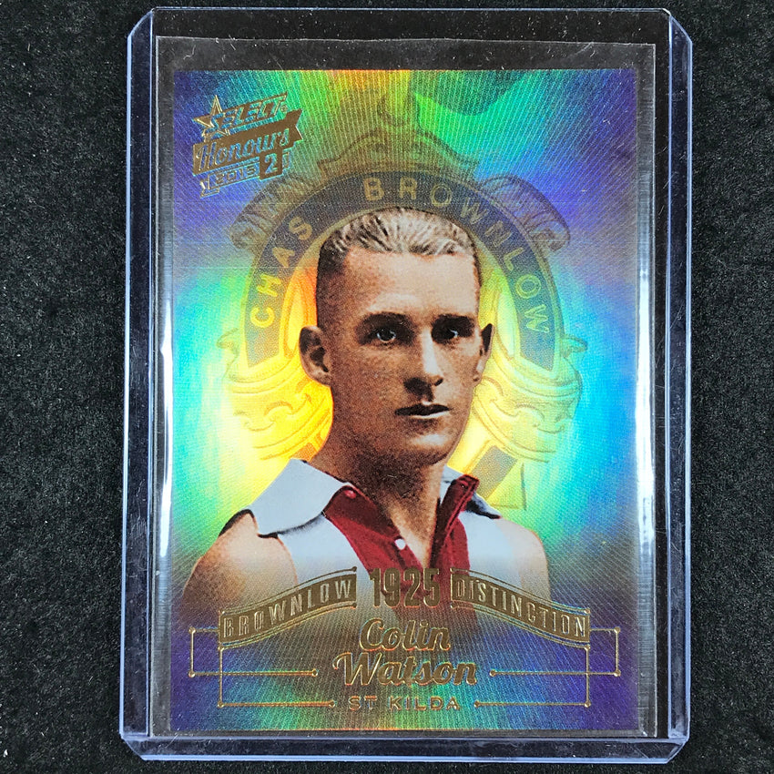2015 Select AFL Honours 2 COLIN WATSON Brownlow Distinction BD2 41/200