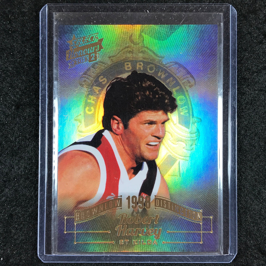 2015 Select AFL Honours 2 ROBERT HARVEY Brownlow Distinction BD82 26/200