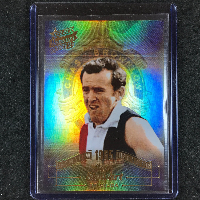 2015 Select AFL Honours 2 IAN STEWART Brownlow Distinction BD44 49/200