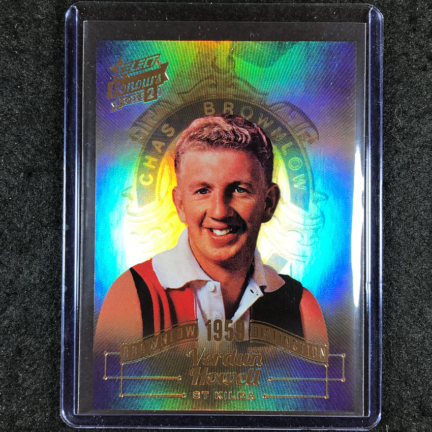 2015 Select AFL Honours 2 VERDUN HOWELL Brownlow Distinction BD37 119/200