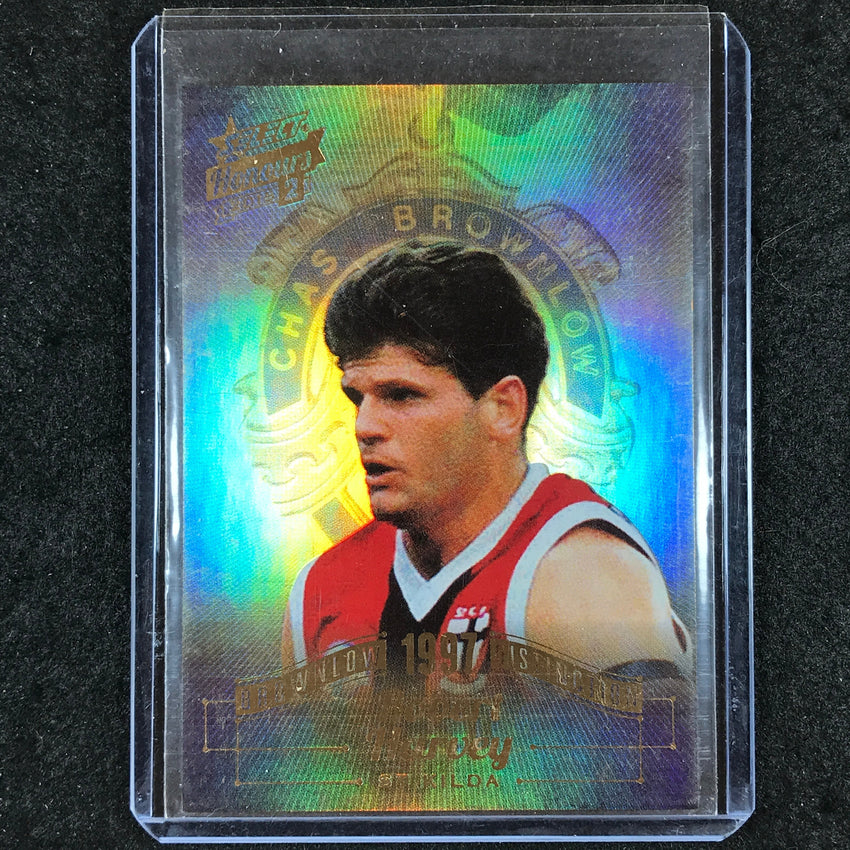 2015 Select AFL Honours 2 ROBERT HARVEY Brownlow Distinction BD81 76/200