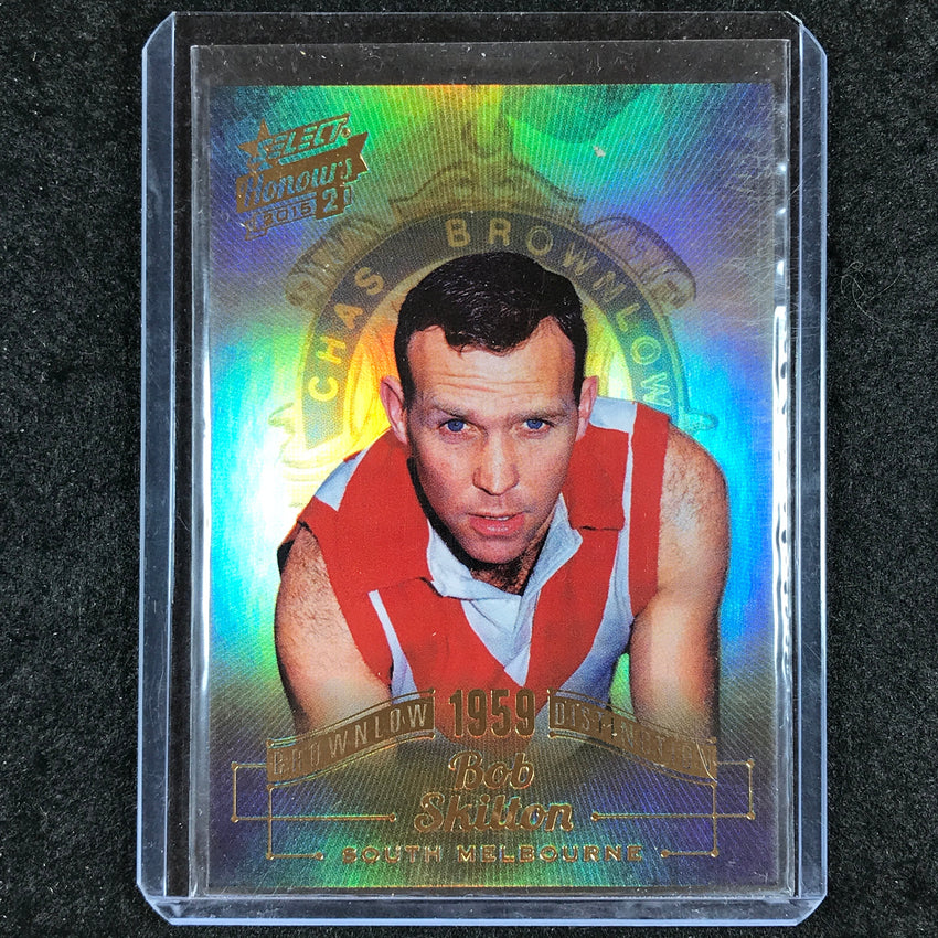 2015 Select AFL Honours 2 BOB SKILTON Brownlow Distinction BD38 197/200
