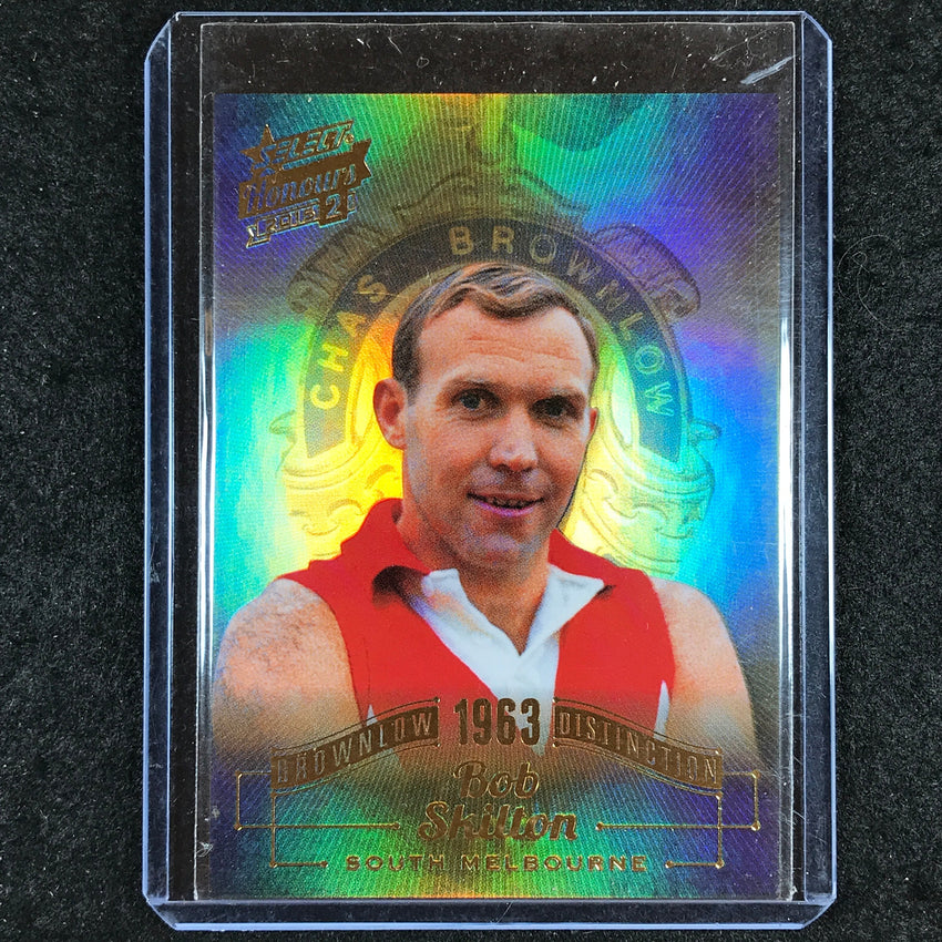 2015 Select AFL Honours 2 BOB SKILTON Brownlow Distinction BD42 83/200