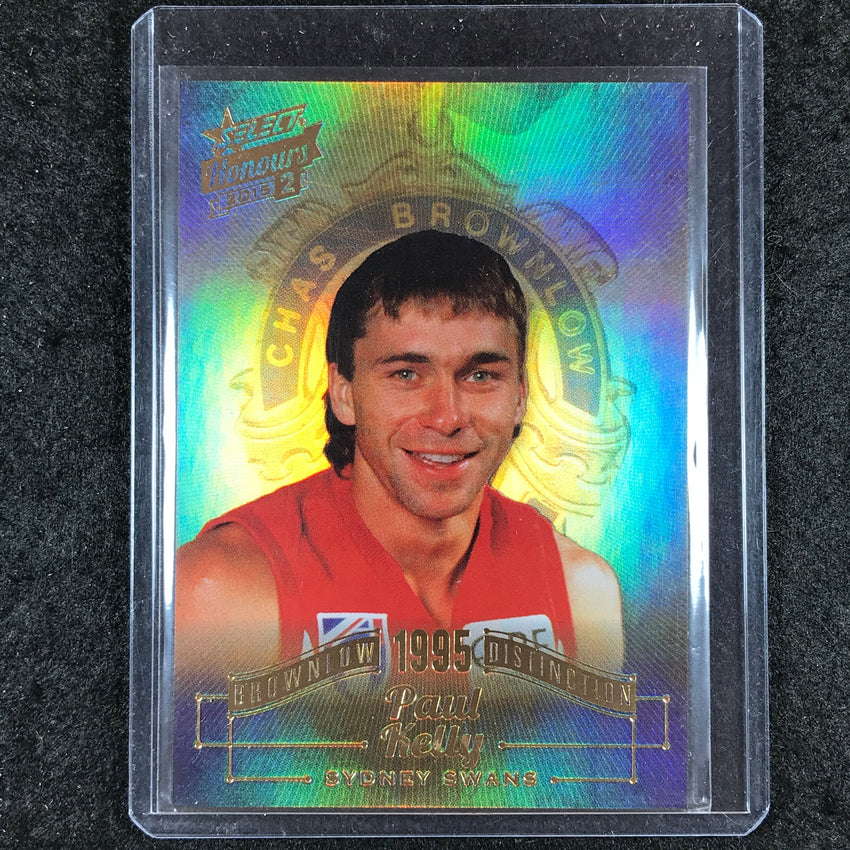 2015 Select AFL Honours 2 PAUL KELLY Brownlow Distinction BD78 13/200
