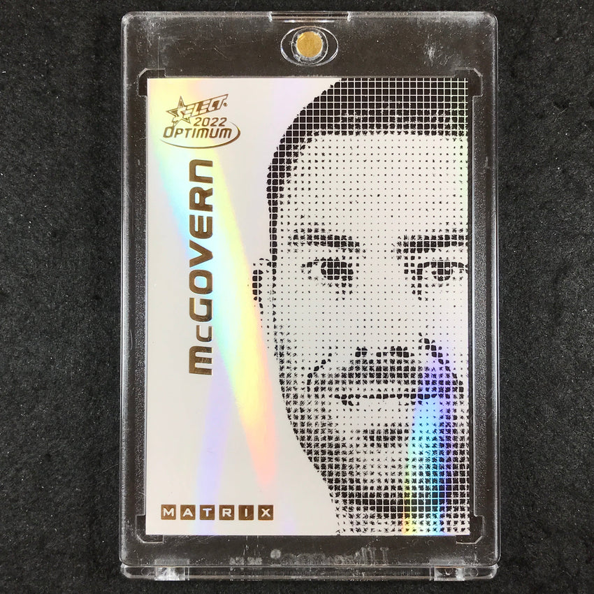 2022 Select AFL Optimum JEREMY MCGOVERN Matrix 62/80