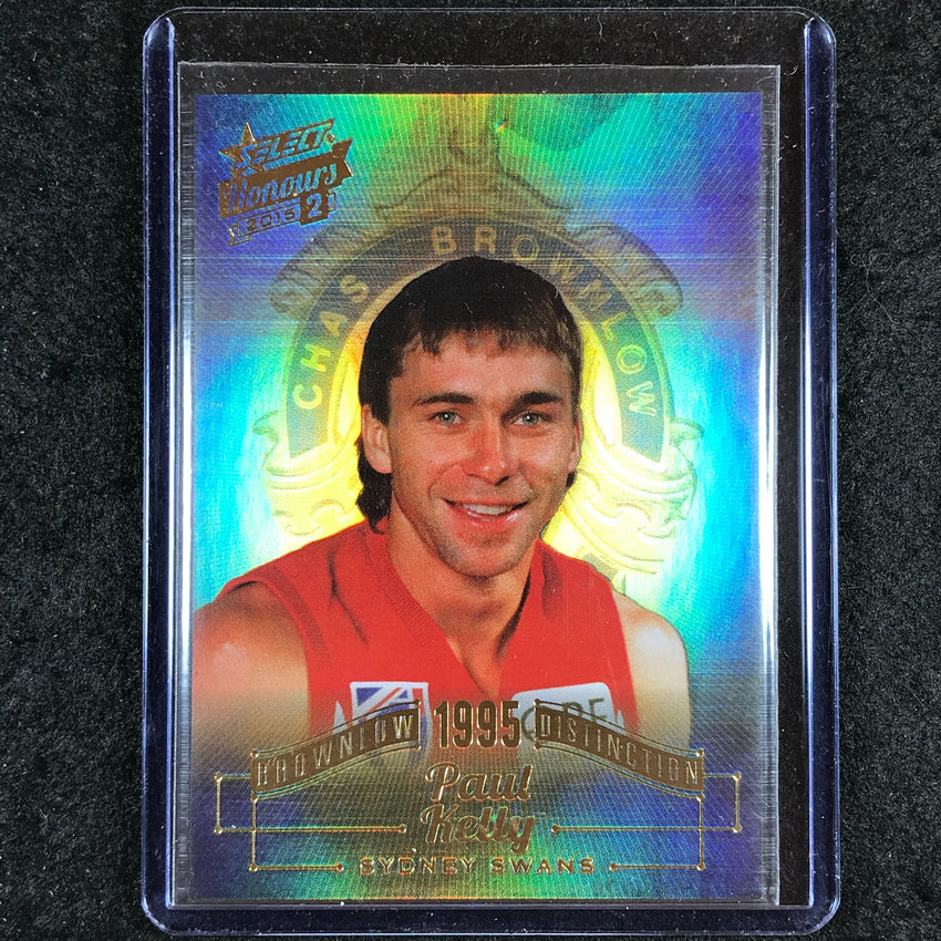 2015 Select AFL Honours 2 PAUL KELLY Brownlow Distinction BD78 97/200