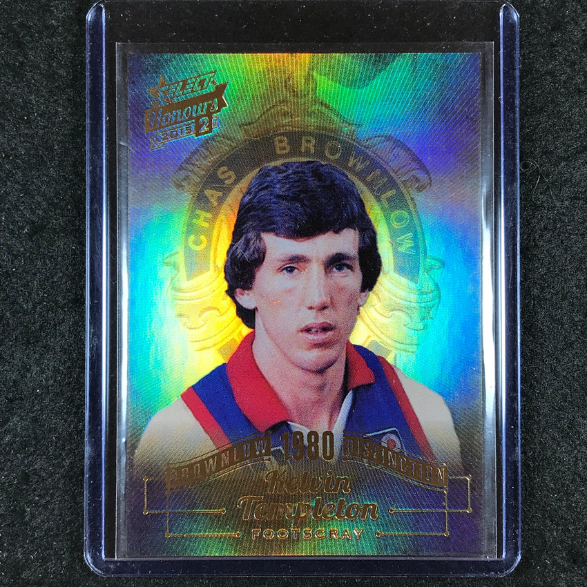 2015 Select AFL Honours 2 KELVIN TEMPLETON Brownlow Distinction BD60 105/200