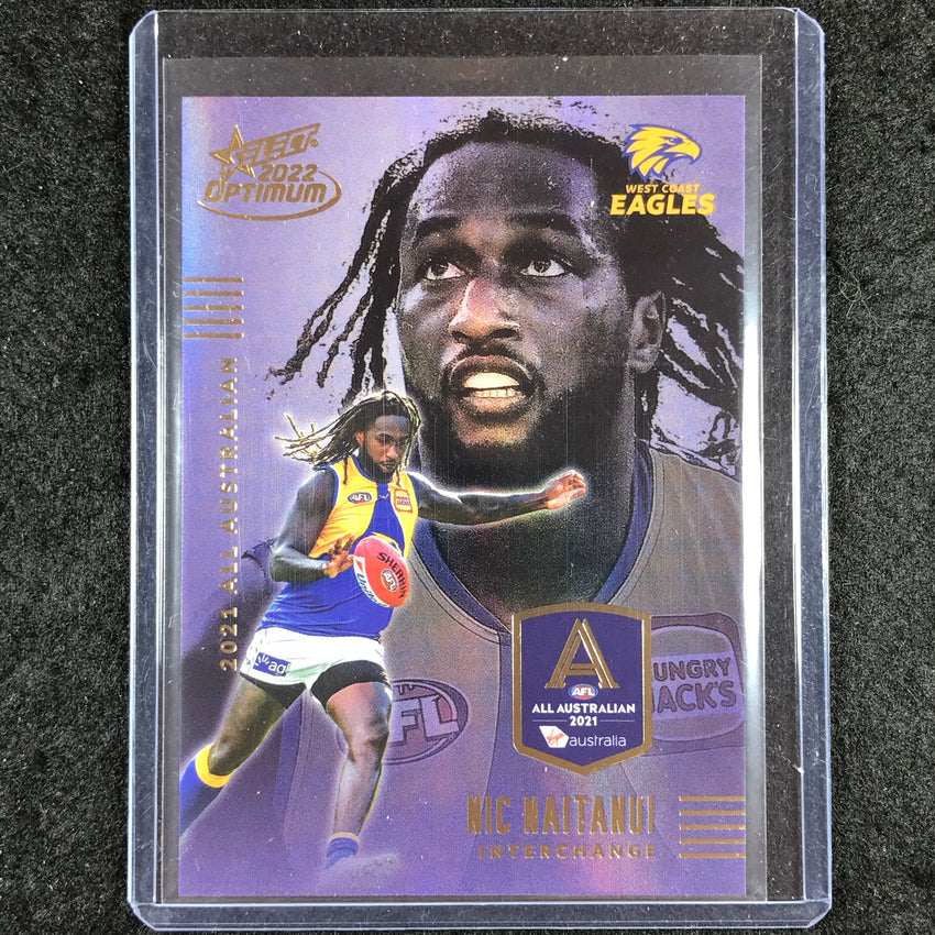 2022 Select AFL Optimum NIC NAITANUI 2021 All Australian 43/80