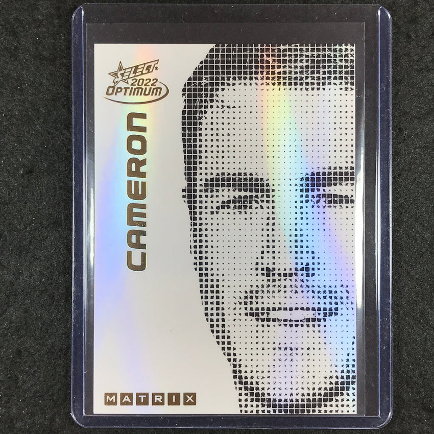 2022 Select AFL Optimum JEREMY CAMERON Matrix 12/80